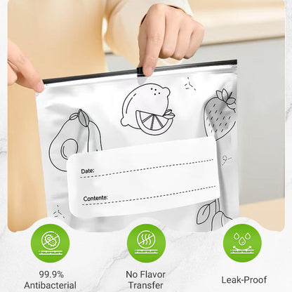 🔥Global bestseller🍗 Limited time offer! 🥦Reusable Aluminum Foil Sealable Storage Bags