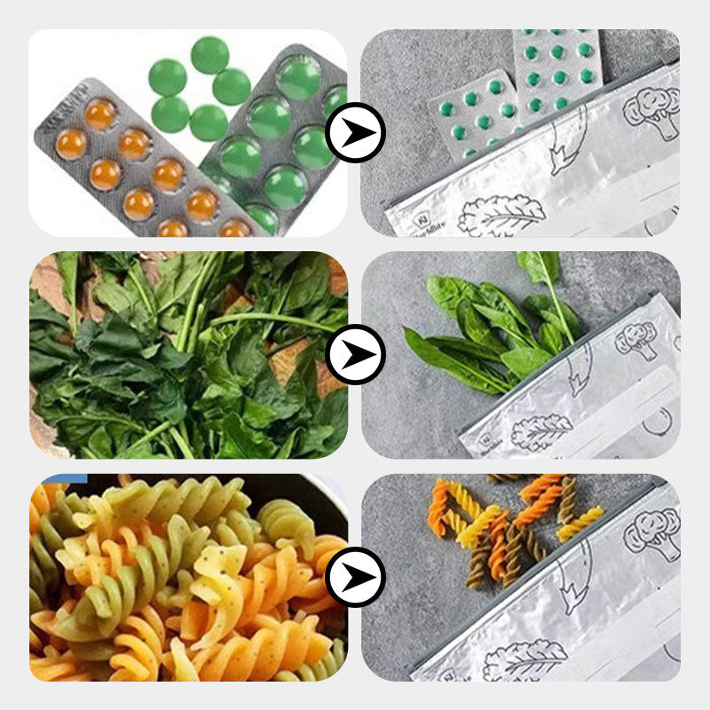 🔥Global bestseller🍗 Limited time offer! 🥦Reusable Aluminum Foil Sealable Storage Bags