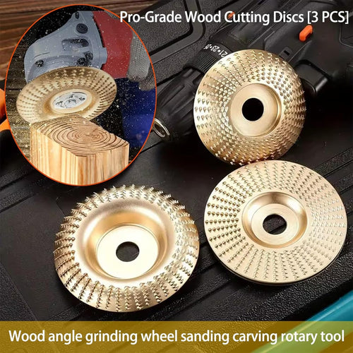 🔥🔥🔨3PCS Wood Carving Disc Set