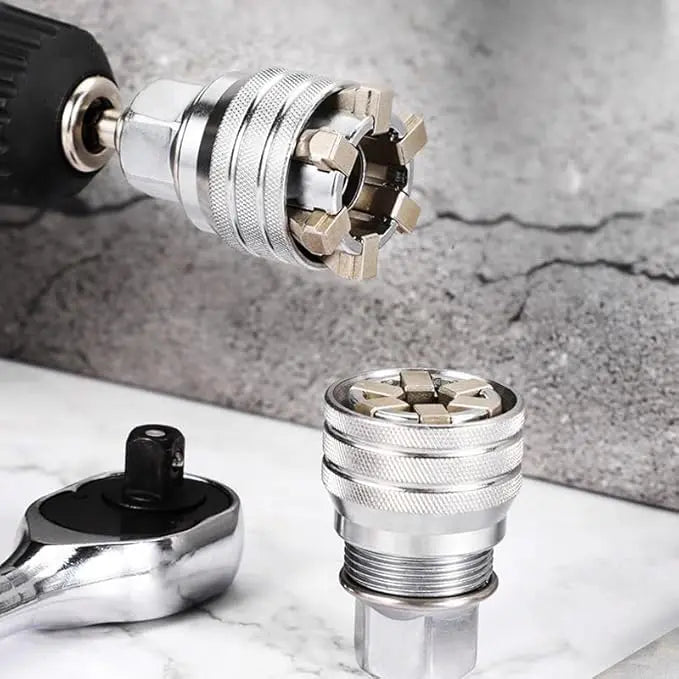 Multi-Function Universal Socket Wrench Tool - Universal Maintenance Tool, Adjustable Universal Socket Wrench