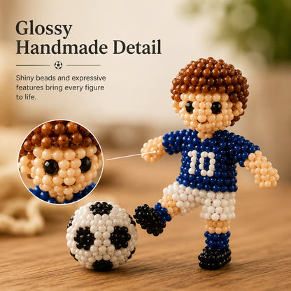 🔥LAST DAY 50% OFF - ⚽✨3D Beaded Soccer DIY Kit