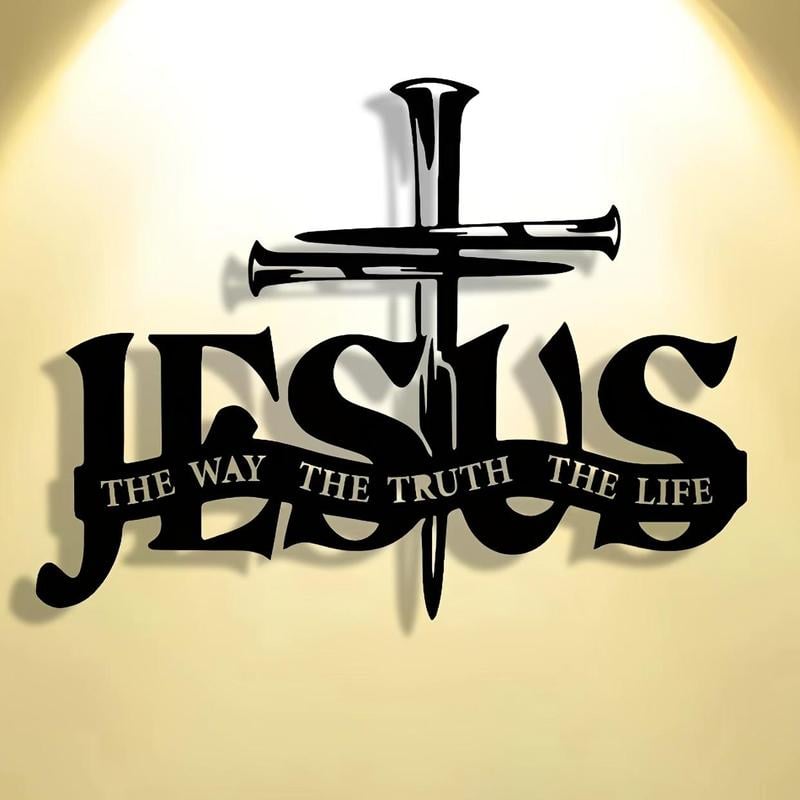 🔥Best-Selling ✝️ Vintage Metal Cross Wall Art 🏡✨ Includes Nails
