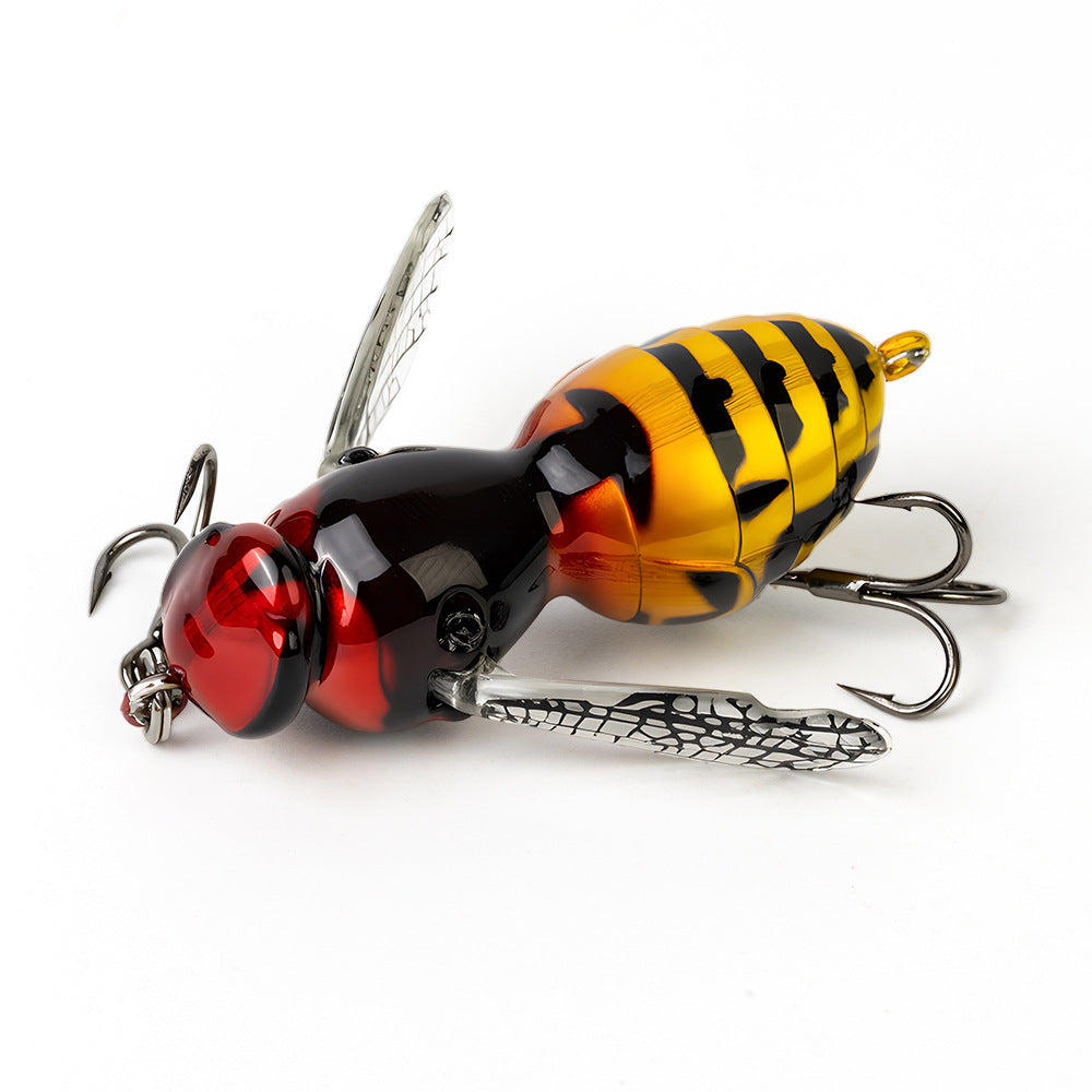 🐝🎣Surface-Crawling Wasp Replica Lure for Fishing