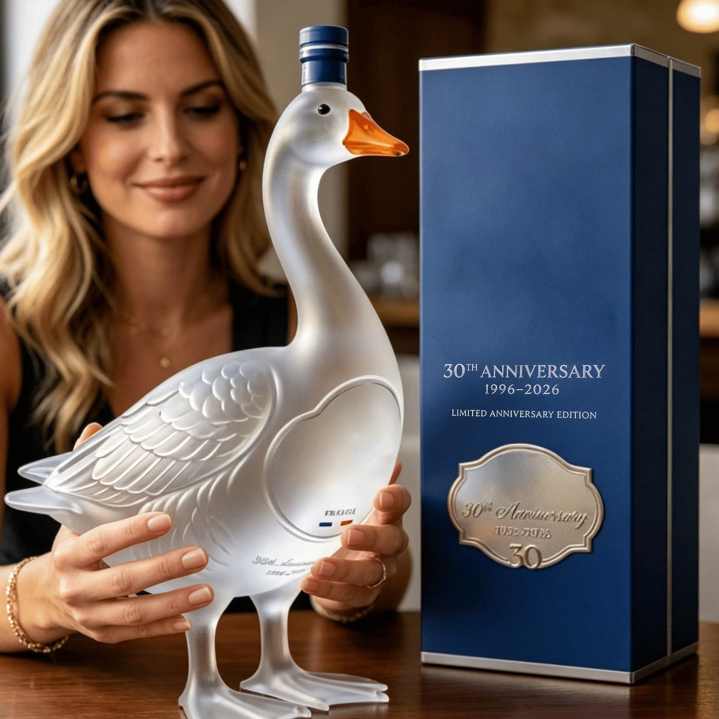 🔥LAST DAY 50% OFF✨30th Anniversary 3D Sculpted Vodka Bottle