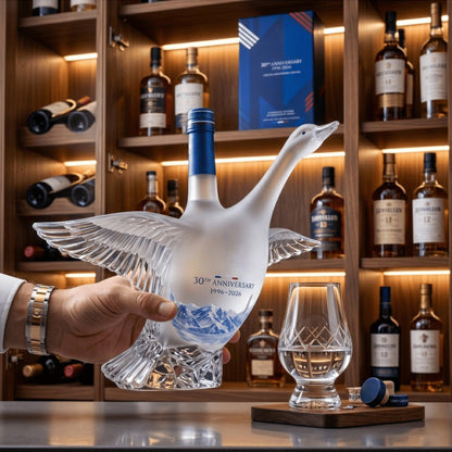 🔥LAST DAY 50% OFF✨30th Anniversary 3D Sculpted Vodka Bottle