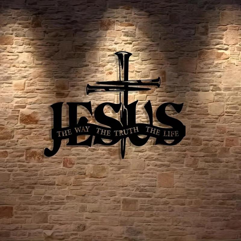 🔥Best-Selling ✝️ Vintage Metal Cross Wall Art 🏡✨ Includes Nails