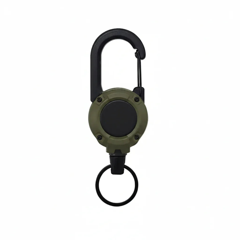 ✨Heavy‑Duty Retractable Keychain