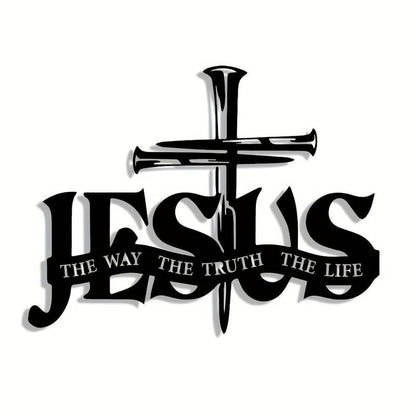 🔥Best-Selling ✝️ Vintage Metal Cross Wall Art 🏡✨ Includes Nails